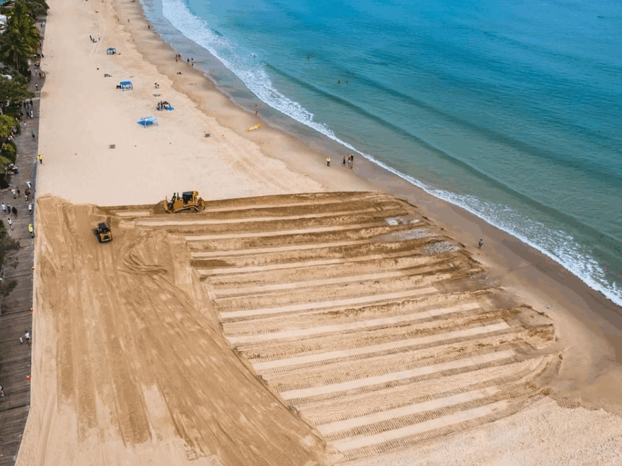 Noosa Beach Reclamation